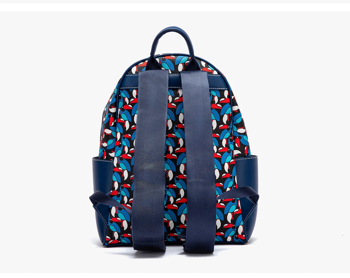 CH Unique Printed Design Women's Backpack Rugged Backpack Fashion Women's Backpack New 2025 Large Capacity Printed Travel Bag