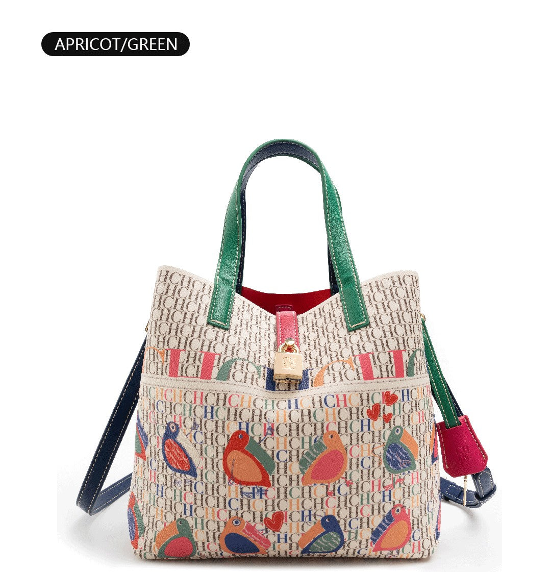 Women's Shoulder Large Capacity Bag Exquisite Flower Printed Women's Leather Bag Fashion Design New 2025 Women's Handbag Printed