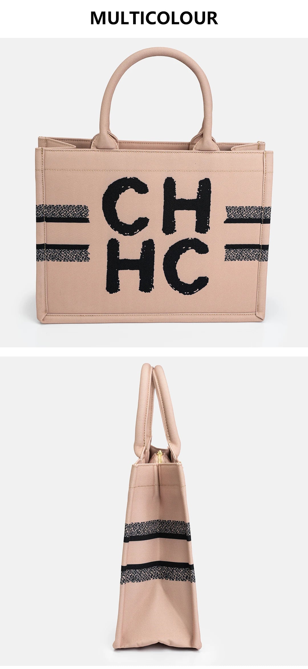 High Quality Multiple Colors Available Fashionable Women's Tote Bag Large Capacity Fine 2025 New Graffiti Design Tote Bag