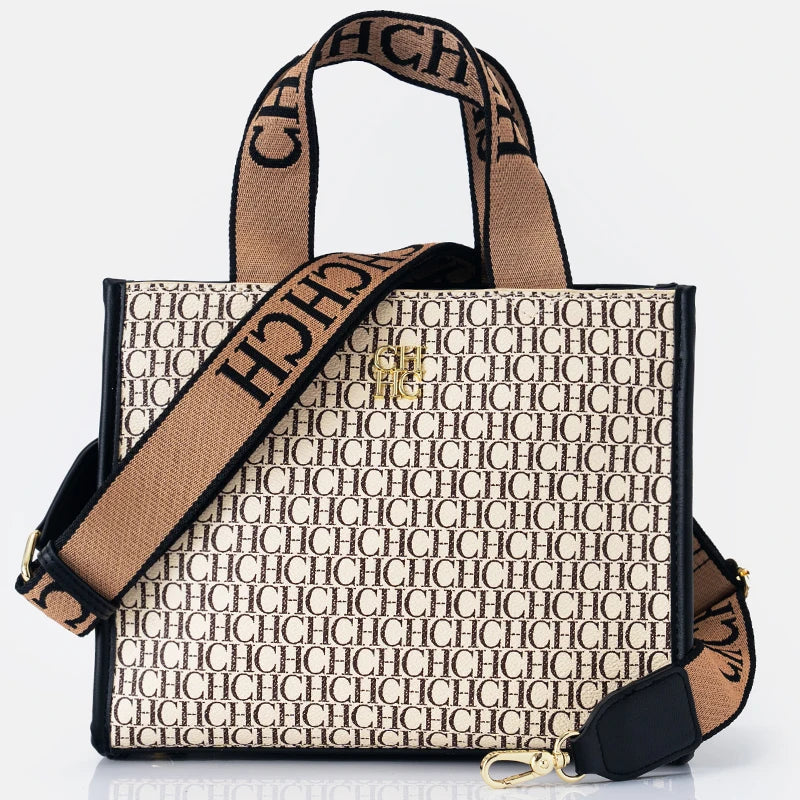 Embossed PU Leather Tote Bag