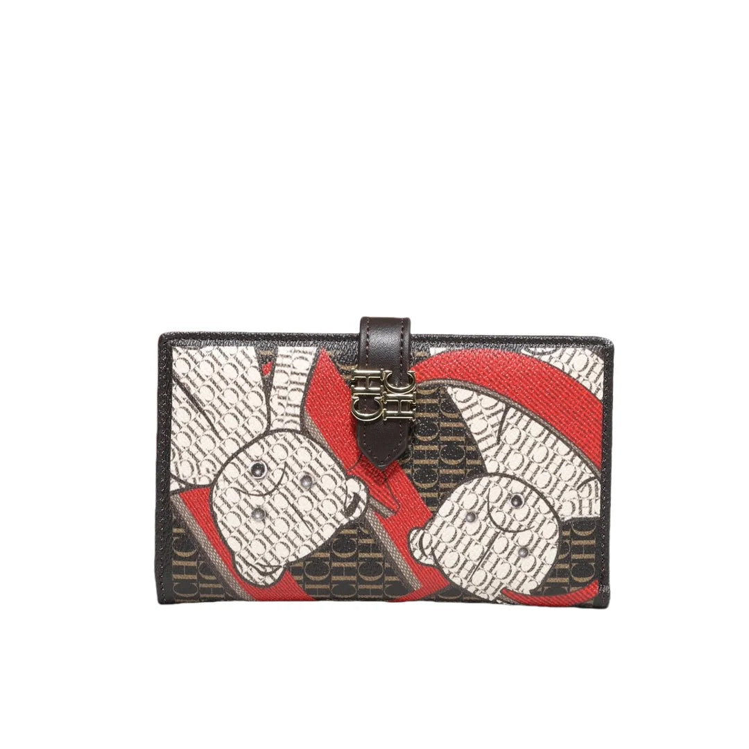 Luxury Embossed Long Wallet