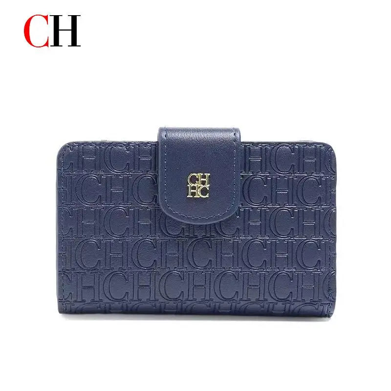 Embossed PU Leather Long Wallet