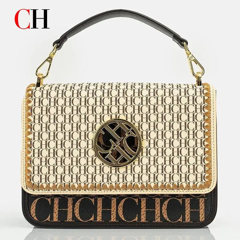 Solid Design Shoulder Bag Dark Letter Embossed Ladies Party Bag Exquisite Luxury Brand Fashion Vintage Design Handbag Classic