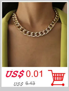 Ingemark Kpop Snake Chain Choker Necklace for Women Wedding On The Neck Temperament Ball Pendant Thin Link Party Jewelry