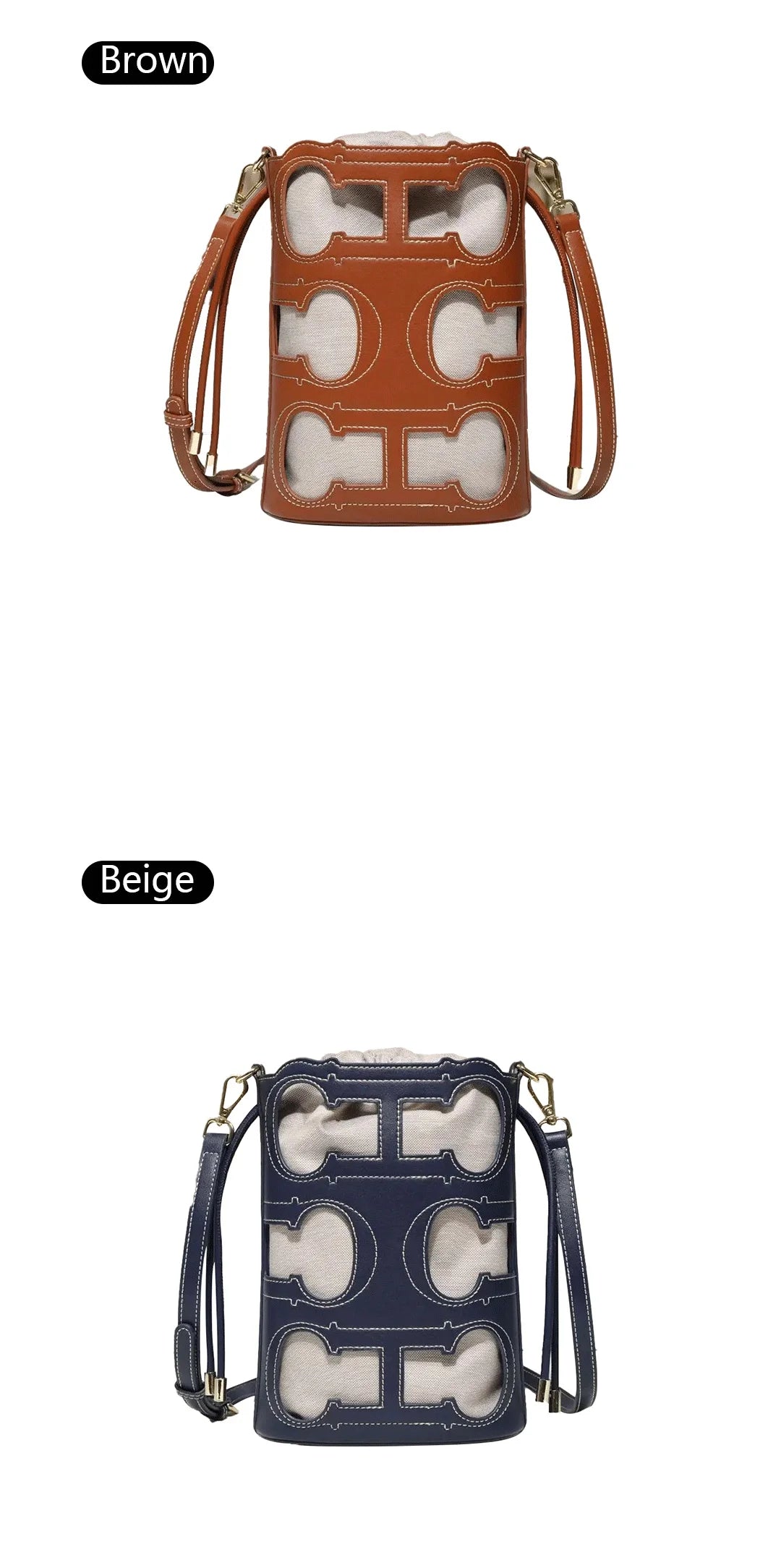 CH New Daily Commuting Ladies Handbag Fashion Hollow Design Ladies Crossbody Bag Simple Versatile Style Ladies Shoulder Bag