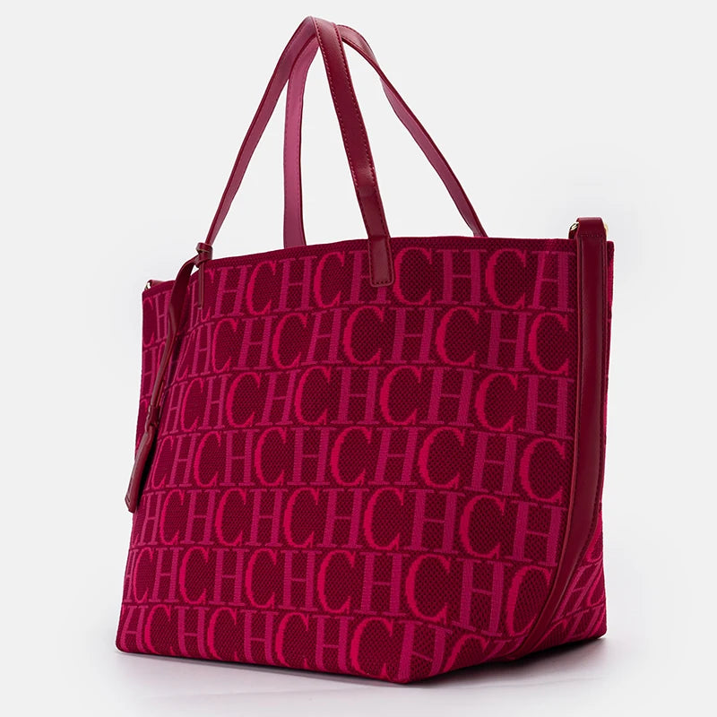 CH Popular Large Capacity Tote Bag Versatile Elegant Casual Shopping High Quality Ladies Bag Women's Brand Fashion Letter Print