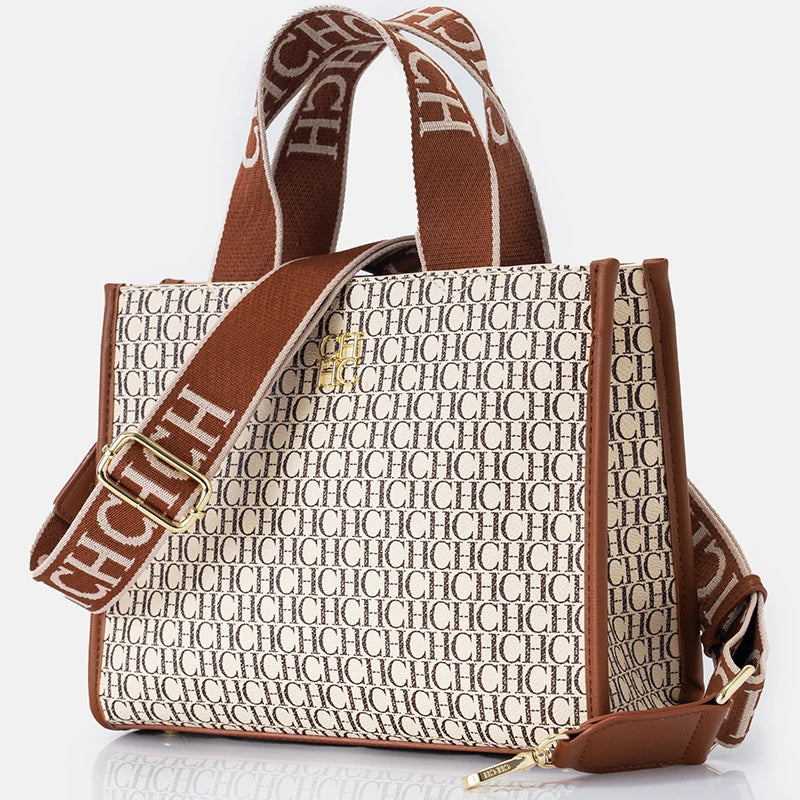 Embossed PU Leather Tote Bag