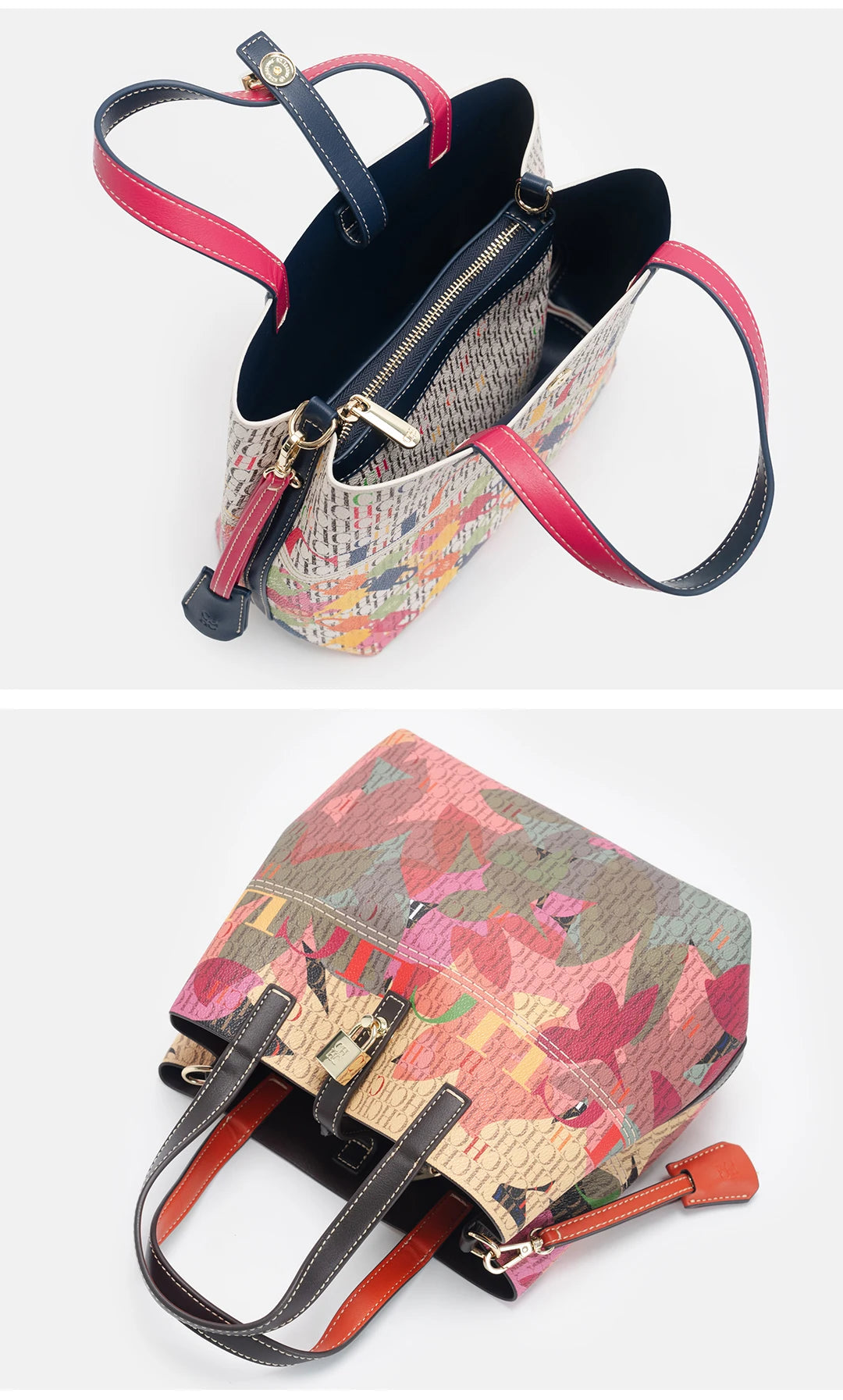 Large Capacity Printed Tote Bag