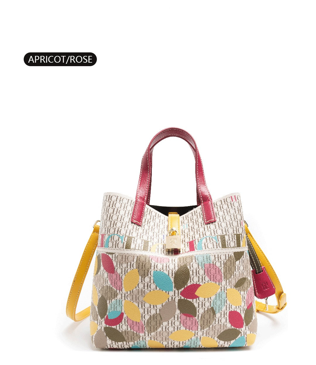 Women's Shoulder Large Capacity Bag Exquisite Flower Printed Women's Leather Bag Fashion Design New 2025 Women's Handbag Printed
