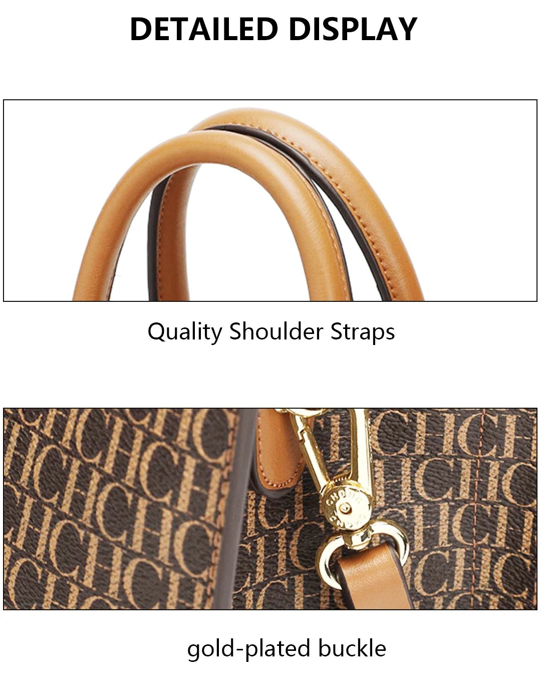 High Quality Hardware Tote Bag with Pendant Minimalist Style Letter Print Large Capacity New Brand Women's Commuter Shoulder Bag