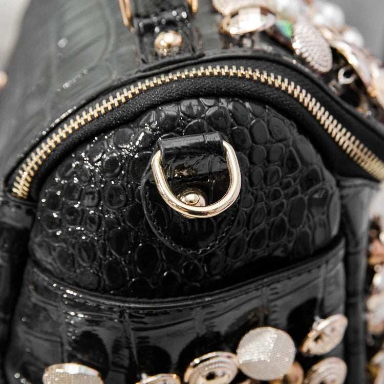 Handbag for women purses and handbag luxury Designer Handmade Women's bag Casual black bucket Female Messenger shoulder Bag new