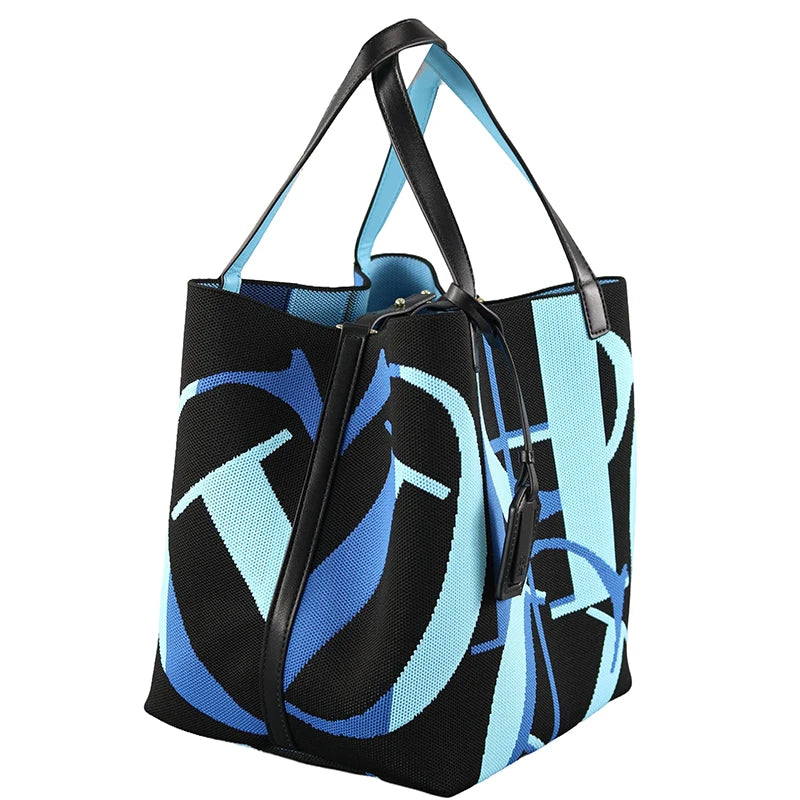 CH Canvas Tote Bag Spacious Lightweight Stylish Large Capacity Adjustable Pocket Durable Versatile Luxury Daily Travel Chic