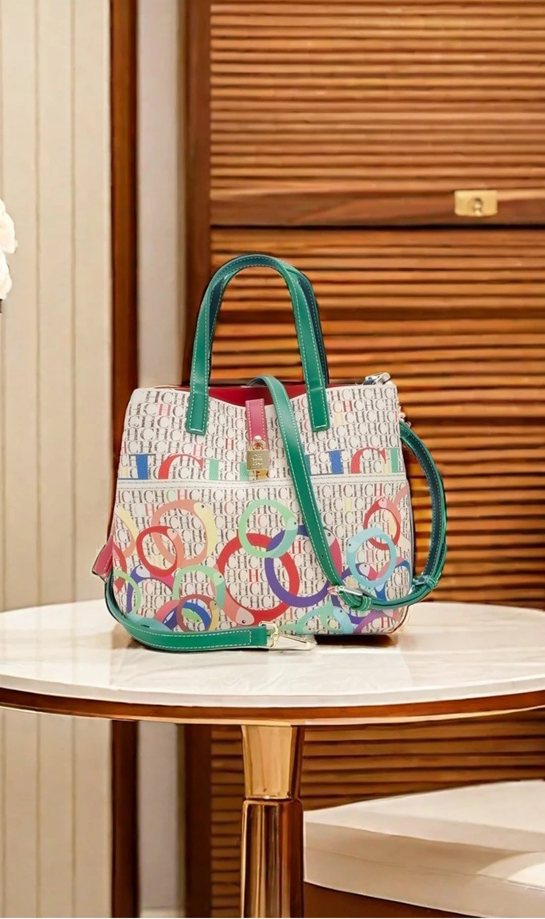 Large Capacity Printed Tote Bag