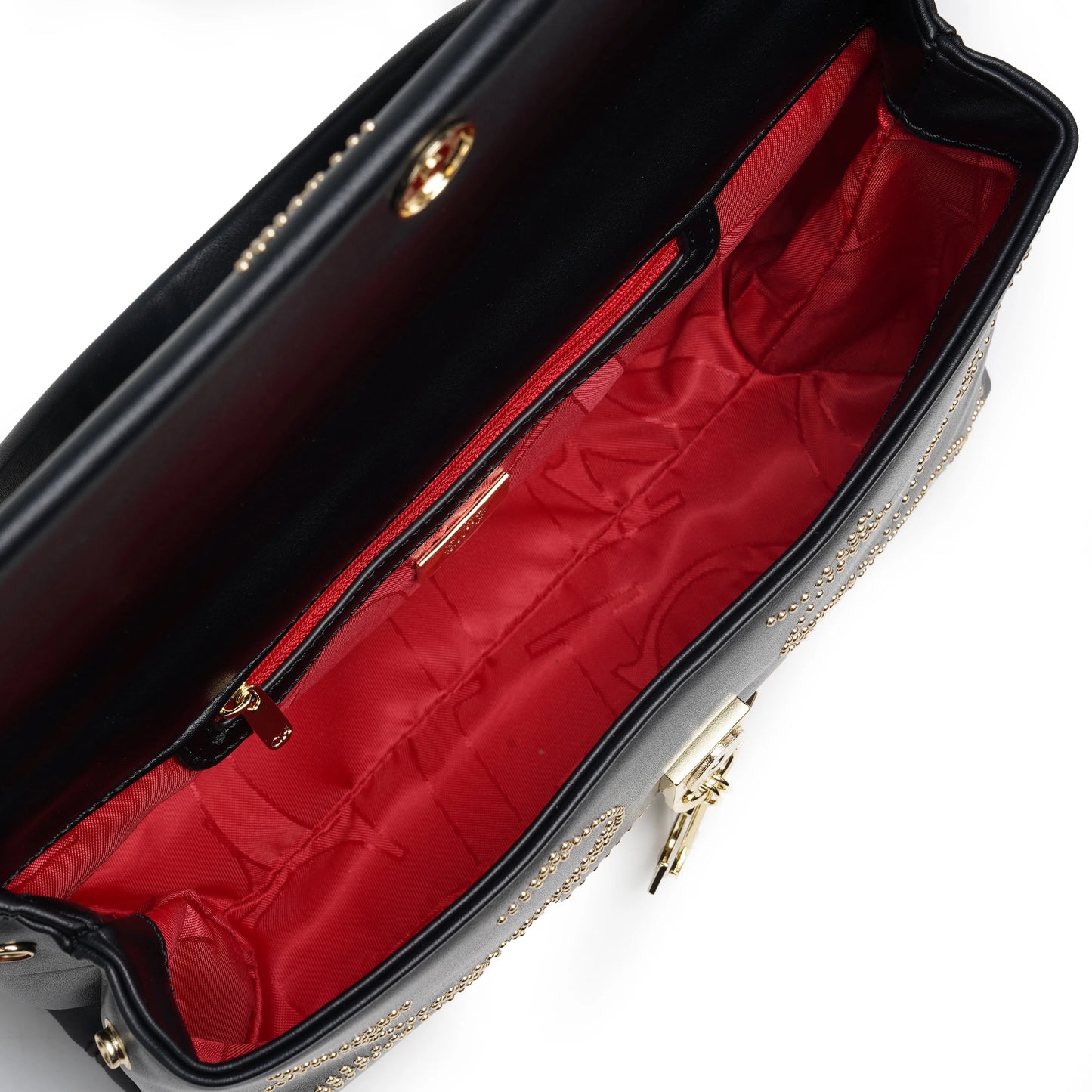 CH Gold Women's Chain Crossbody Bag Women's Bags Metallic Rivet Decoration Luxury Women's Bags Luxury Brand Fashion Designer