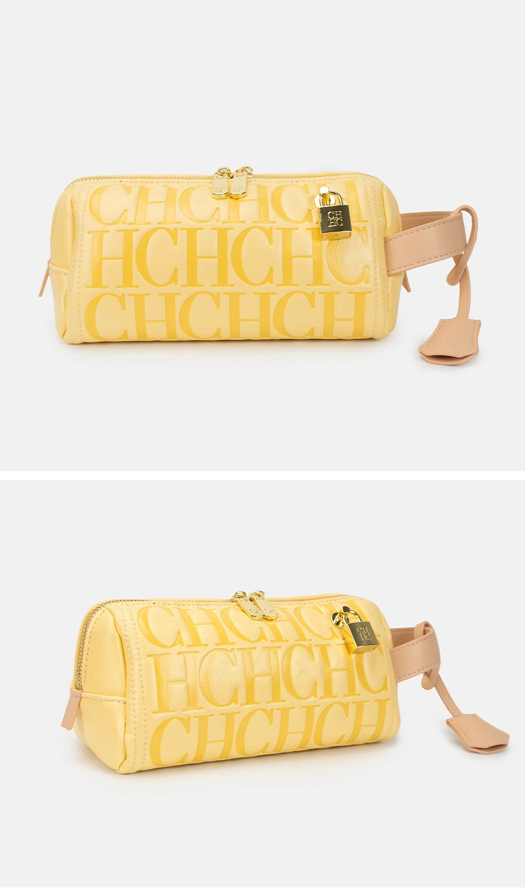 CH 2026 New Letter Embossed Cylinder Bag Fashion Cylinder Crossbody Bag Casual Shoulder Underarm Bag Multi color Optional