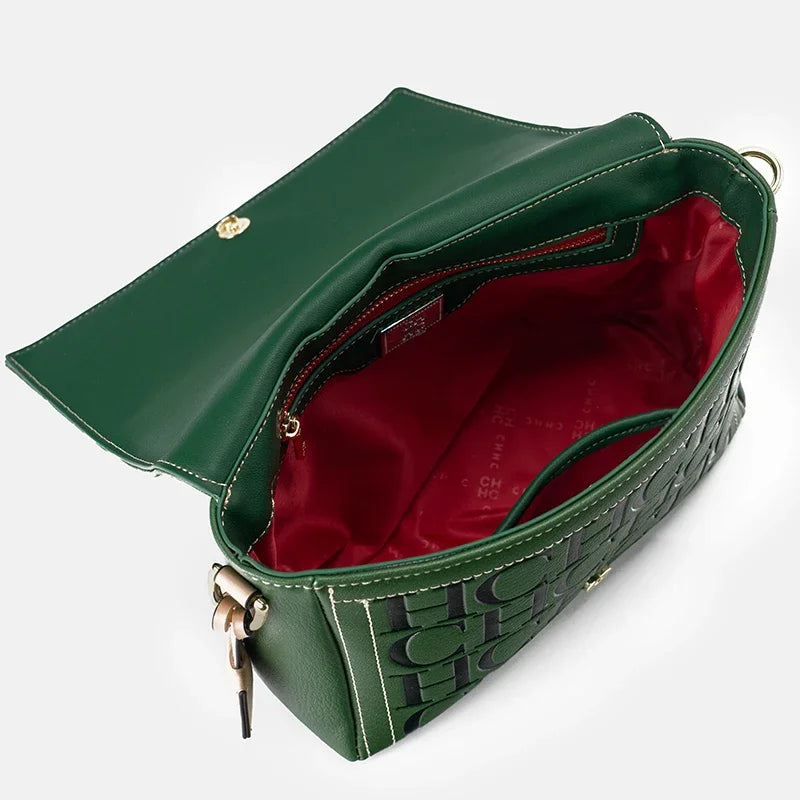 New Crossbody Bag Letter Print High Quality Woman's Brand Trend Vintage Fashion Elegant 2025 Classic Style Ladies Bag