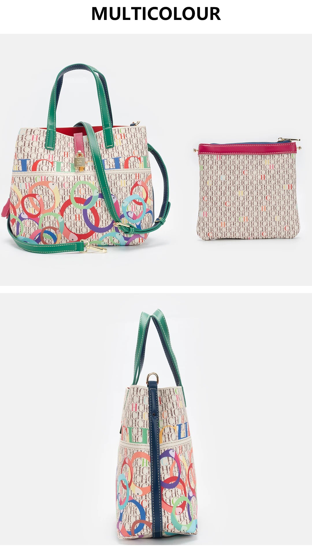 Large Capacity Printed Tote Bag