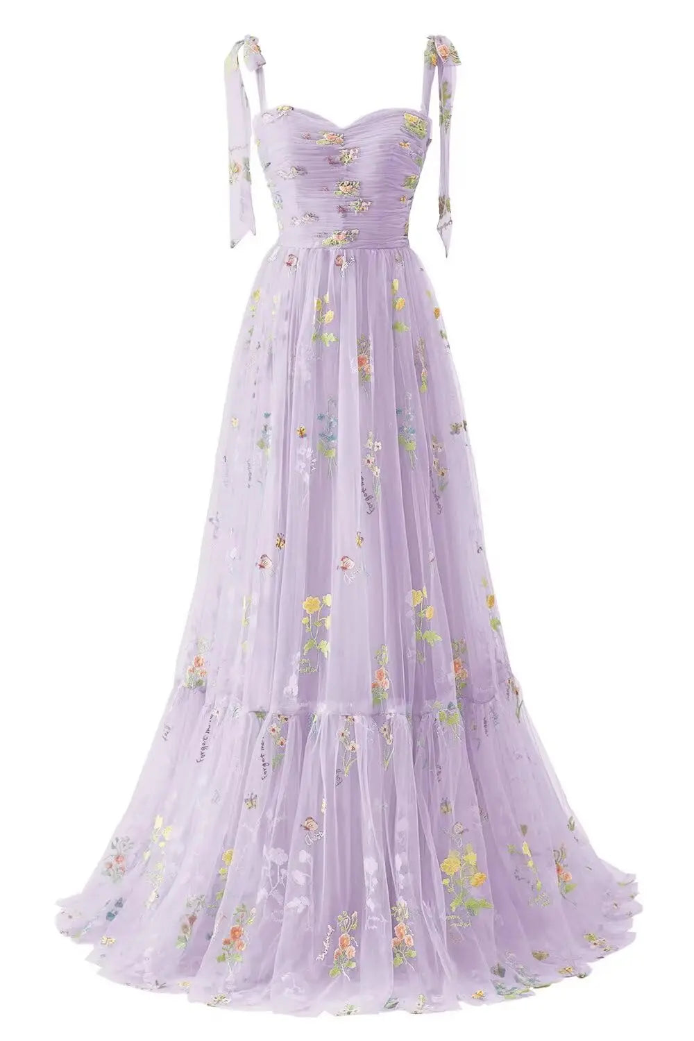 Lace Elegant Dress Women for Wedding Party Tulle Prom Dresses for Women Flower Embroidery A Line Formal Evening Party Gown