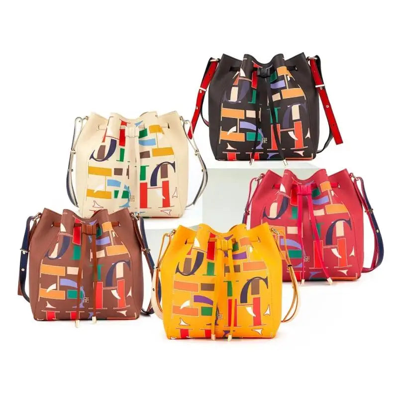 Fashion Daily Commute Style Women's Bucket Bag Unique Luxury Sense Letter Print Design Elegant 2025 New Women's Shoulder Bag