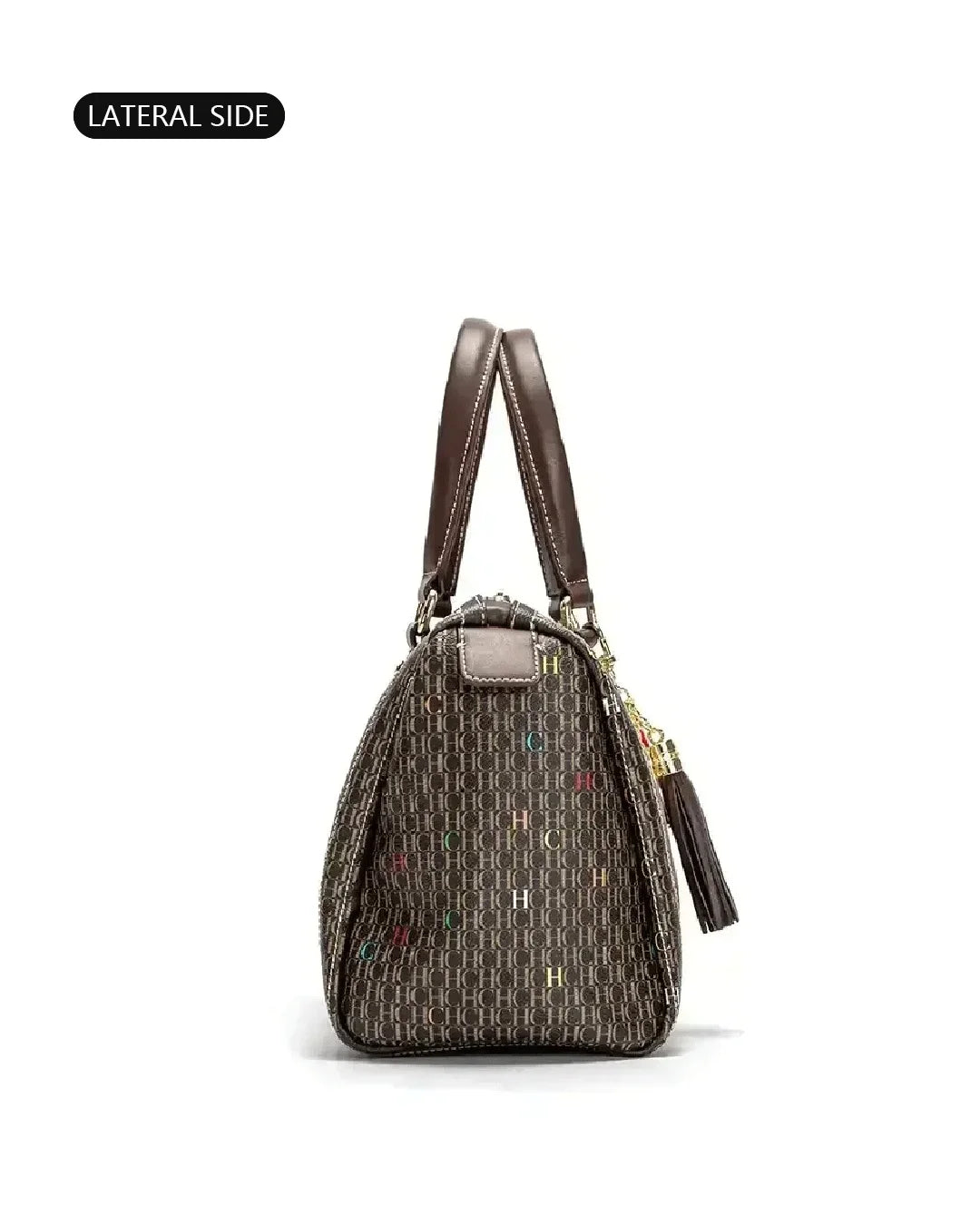 Women's Commuter Crossbody Bag 2025 Spring New Colorful Printed Women's Handbags Monogram Bronze Fashion Luxury Design