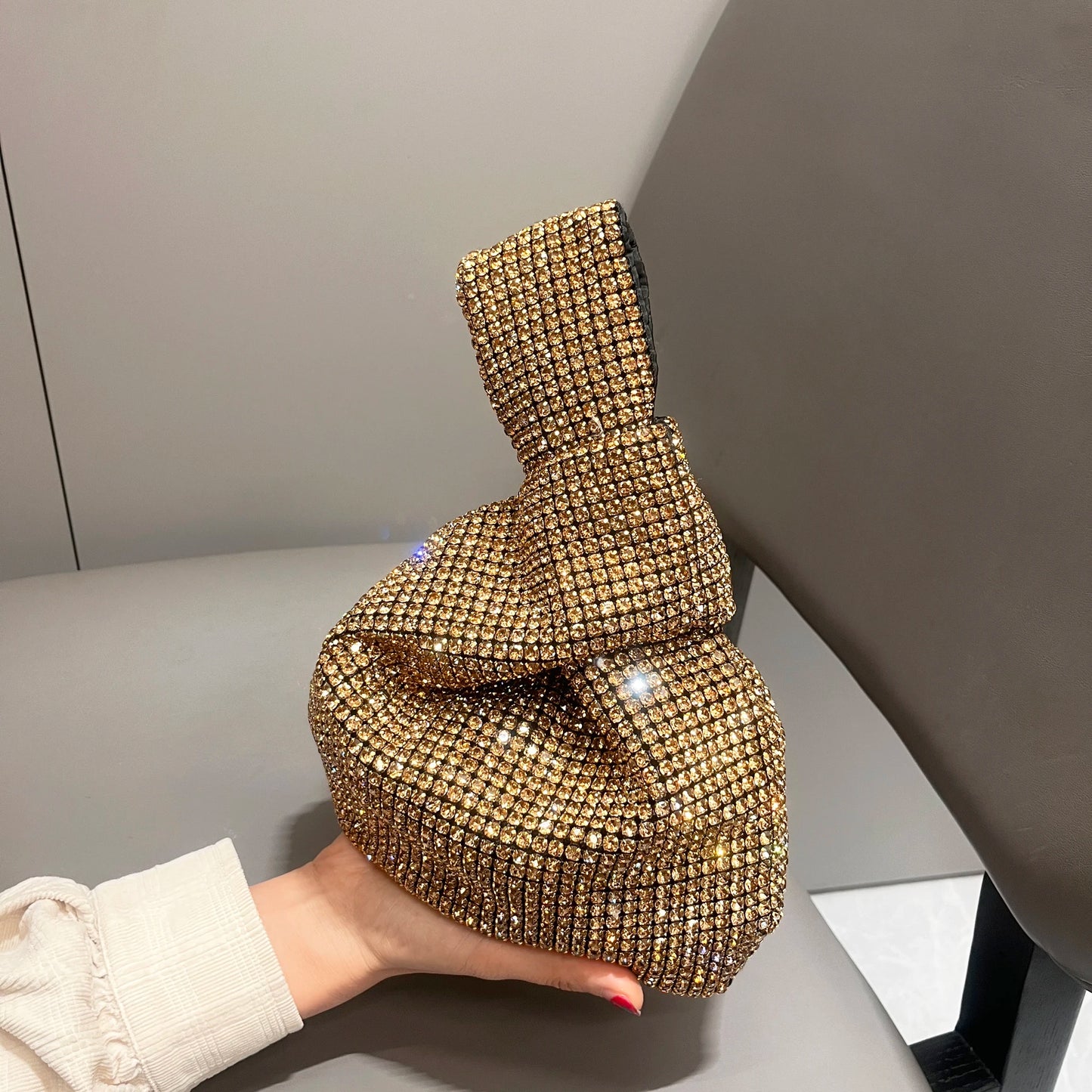 Luxury Designer Rhinestones Clutch Purse Bag for women handle bag Shoulder Bag Purse Shiny Crystal Purses and Handbag eveing bag