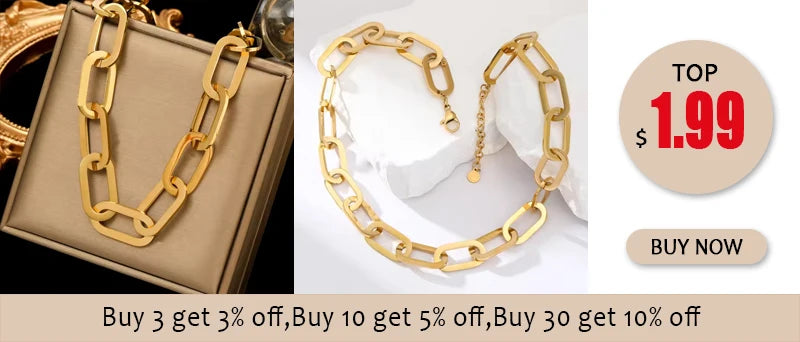 EILIECK 316L Stainless Steel Silver Color Cuban Chain Statement Necklace Bracelet Set Charm Fashion Women Waterproof Jewelry Set