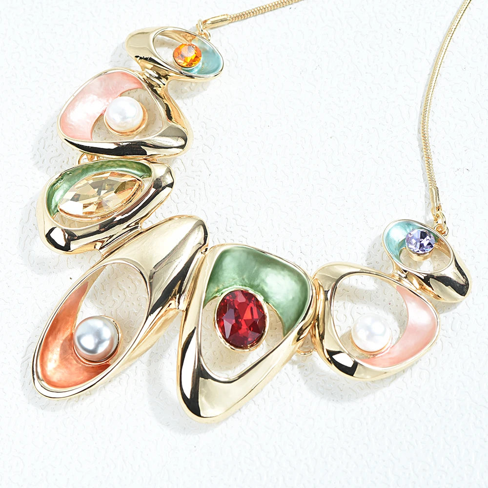 ICEYY Designer Gold Luxury Jewelry Set