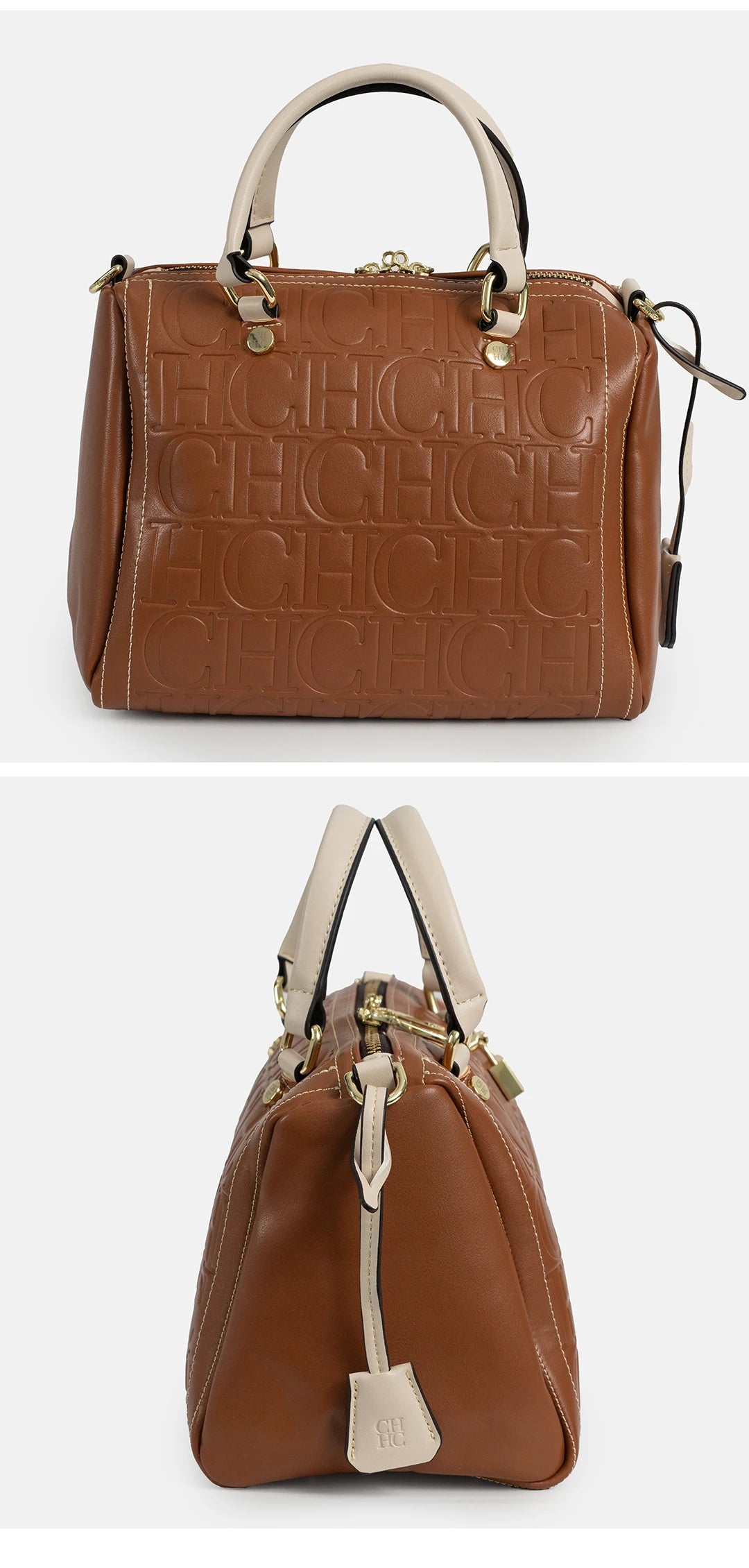 CH New Exquisite Handbag Spring and Summer High-quality Letter Print Multi-Scene Available 2026 Boston Crossbody Bag