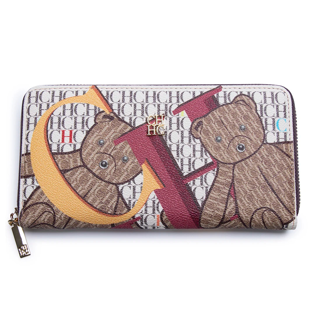 Multiple Pattern Women's Wallet Print Design Fashion Classic Women's Wallet Solid Color Design High Quality Card Holder