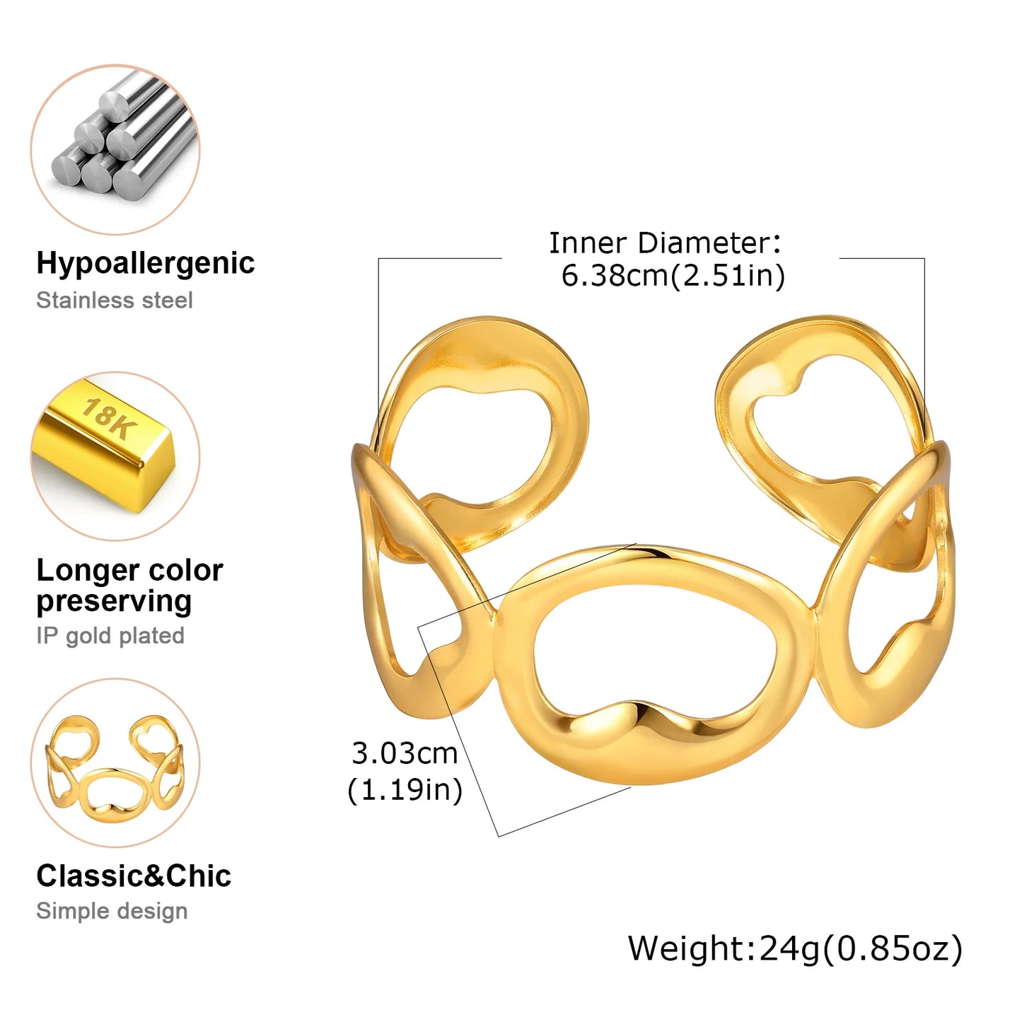 Luxury Simulated Silk Printed Silk Scarf Cuff Bracelet for Women,Stainless Steel Hollow Open Cuff Bracelets,Vintage Jewelry Gift