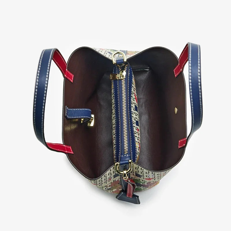 Brand Classic Pattern Letter Design Shoulder Bag Can Be Crossbody High Quality Elegant Fashion New Women's Bag Large Capacity