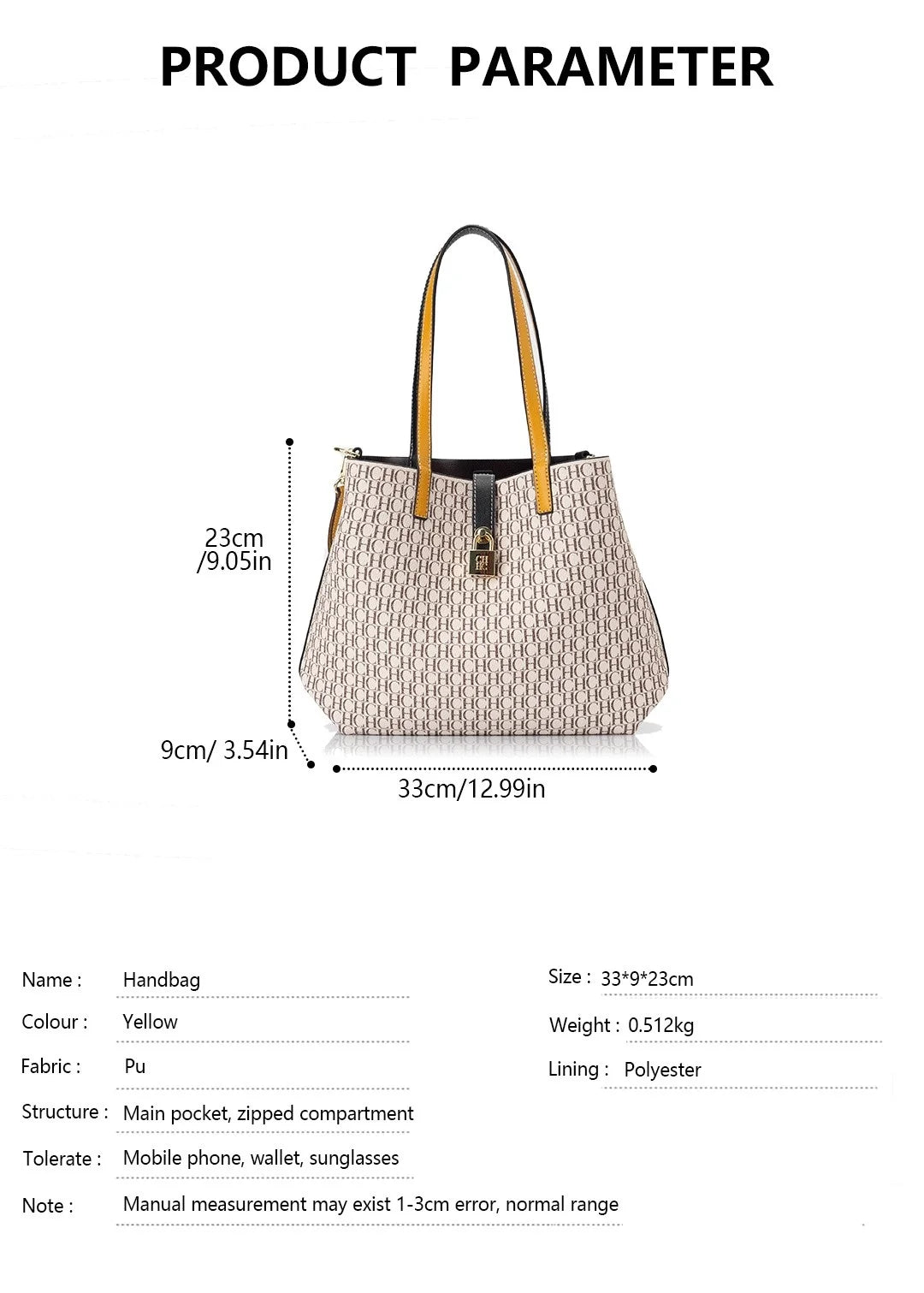 Premium Versatile PU Leather Crossbody Bag Ladies Large Capacity Daily Commuter Tote Bag Letter Print Design Ladies Fashion