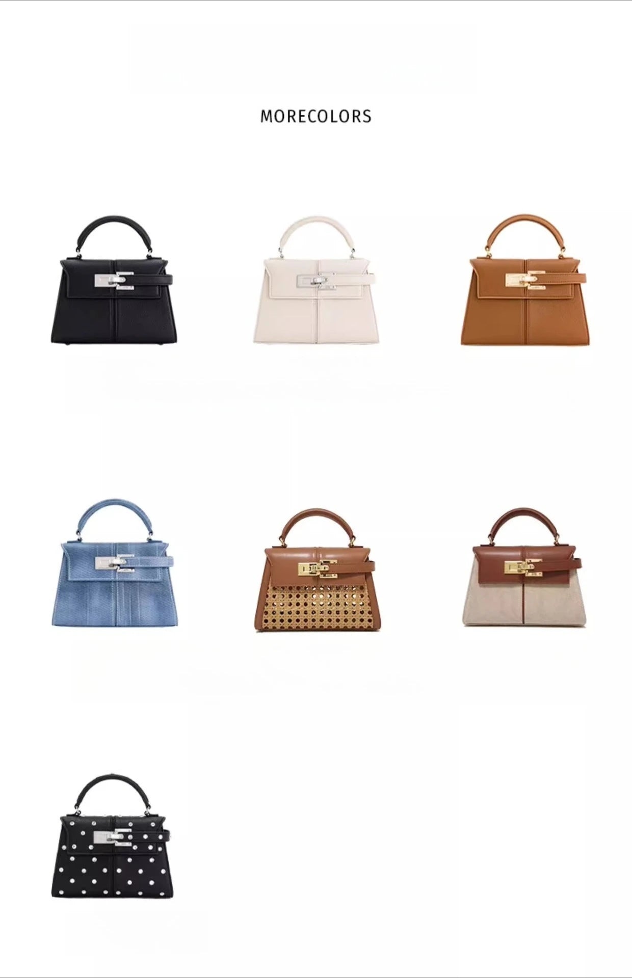 JW PEI Trapezoidal Bag, New Style, Genuine Leather, Women's Bag, High-End, Versatile, Crossbody Bag, Fashionable, Niche Style