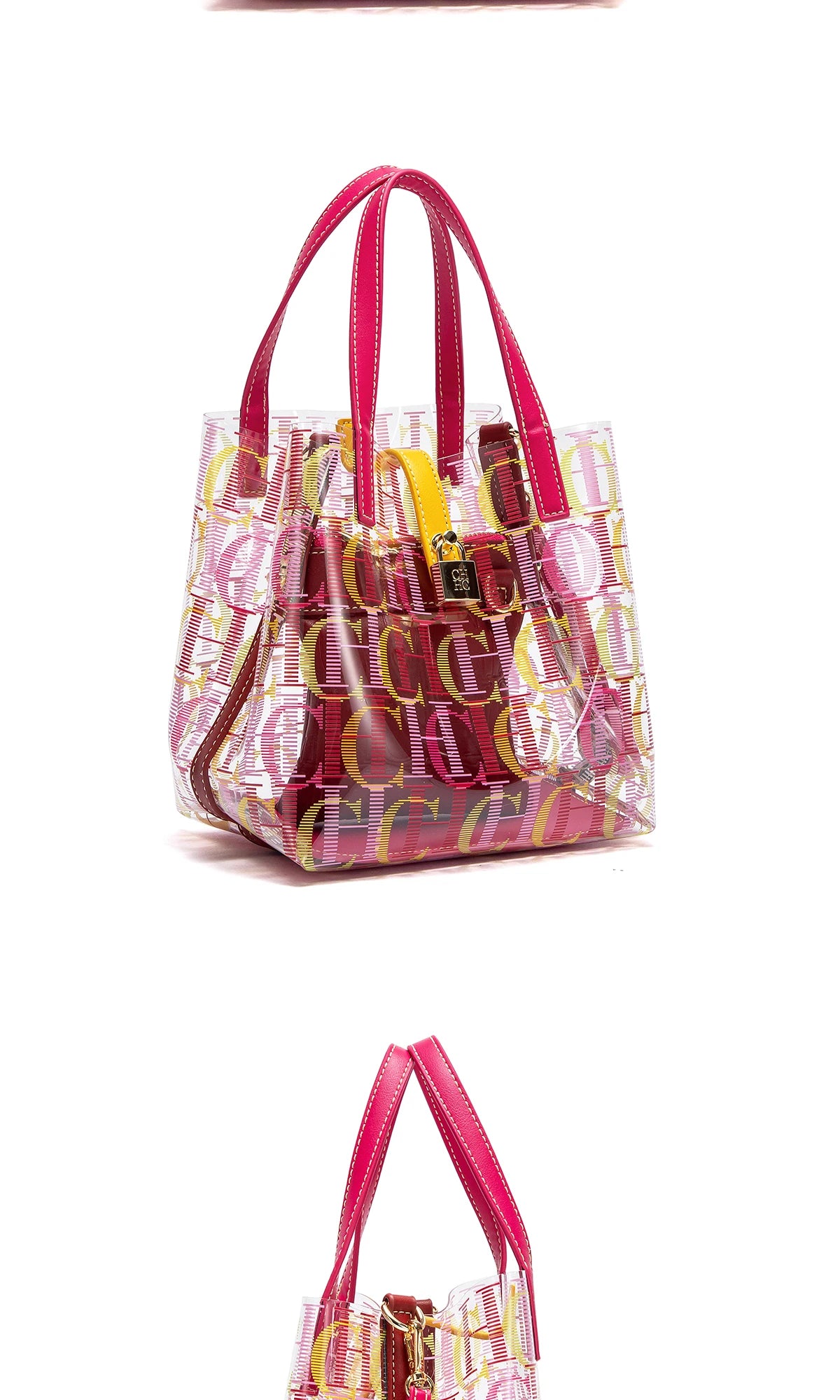 New Creative Personalization Trend Transparent Women's Bag Shoulder Bag Luxury Brand 2026 Fashion Design Trend Women's Handbag