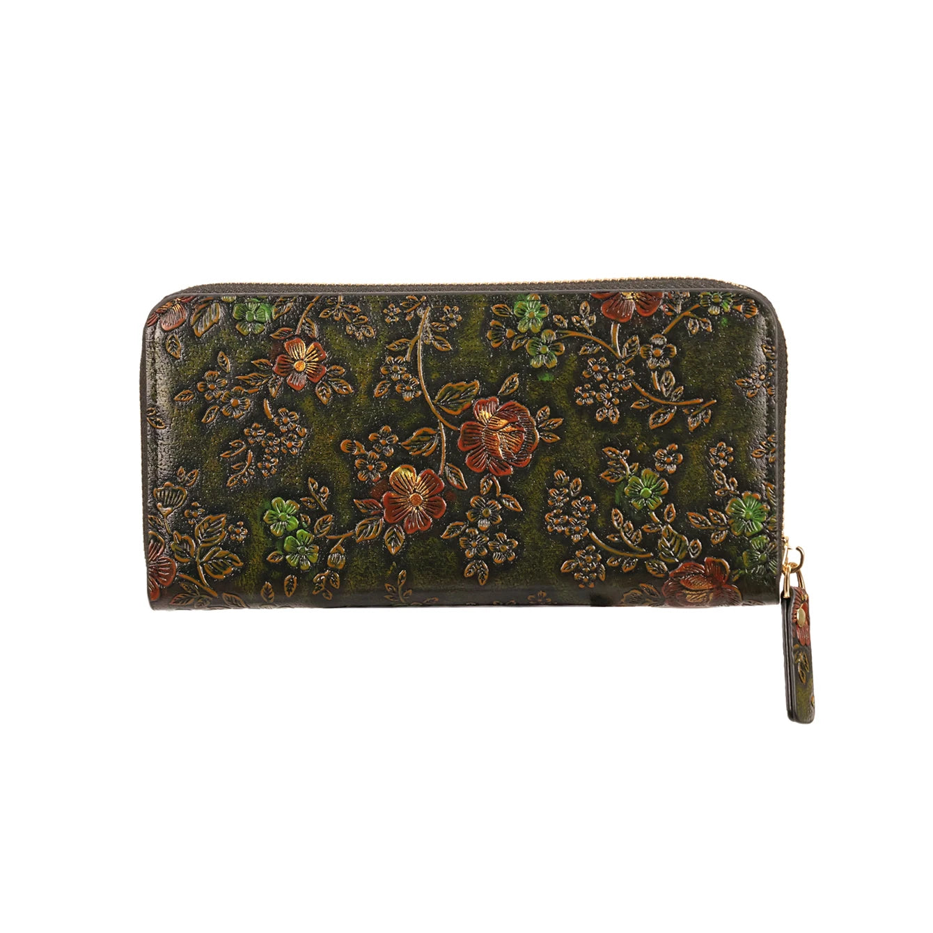 Wallet Women Large Capacity Card Holder Purse Floral Womens Leather Wallets Long Female Coin Purse Evening Clutch Bag