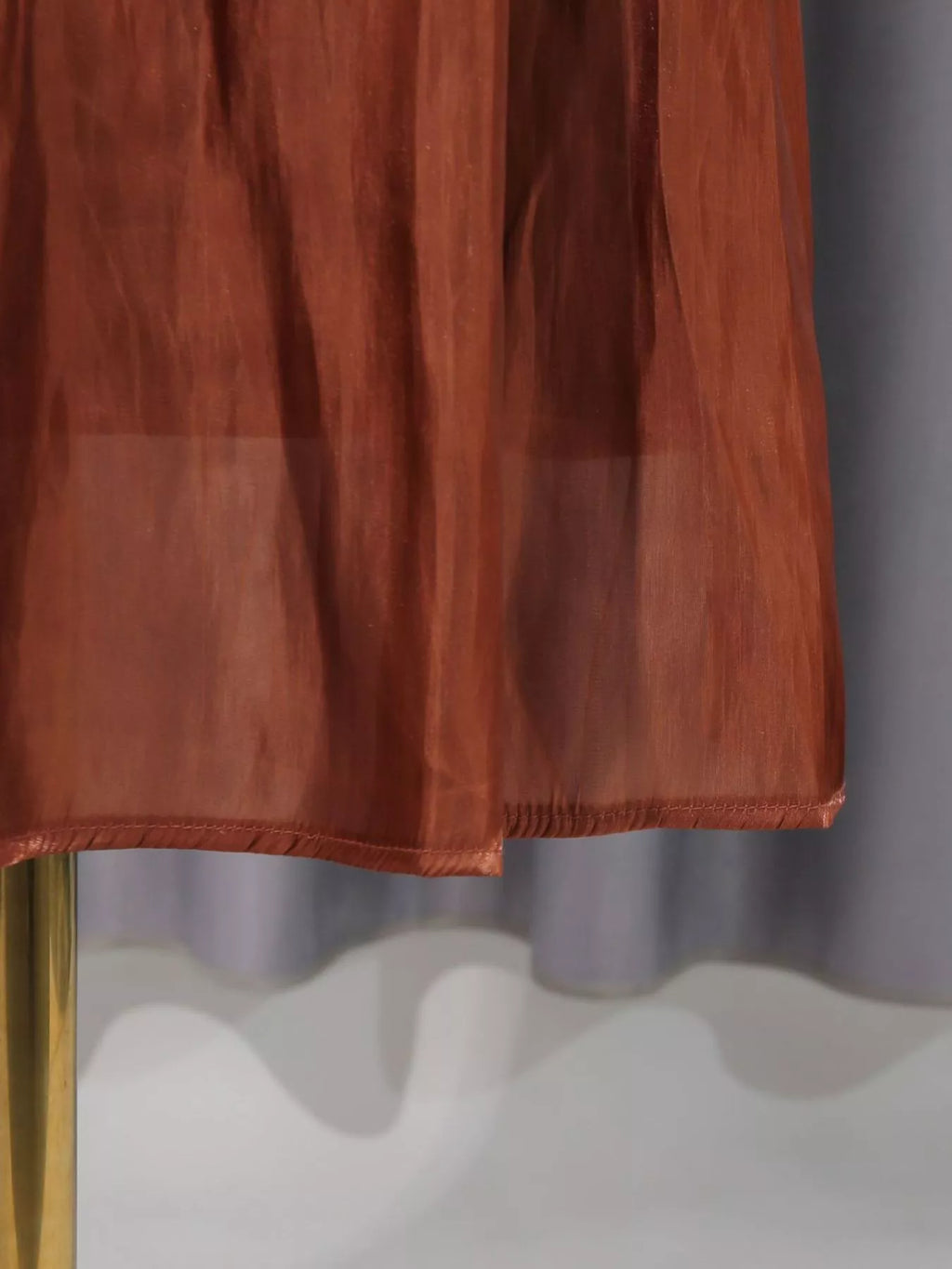 Front Twisted Draped Long Sleeve Maxi Dress - TrendNest
