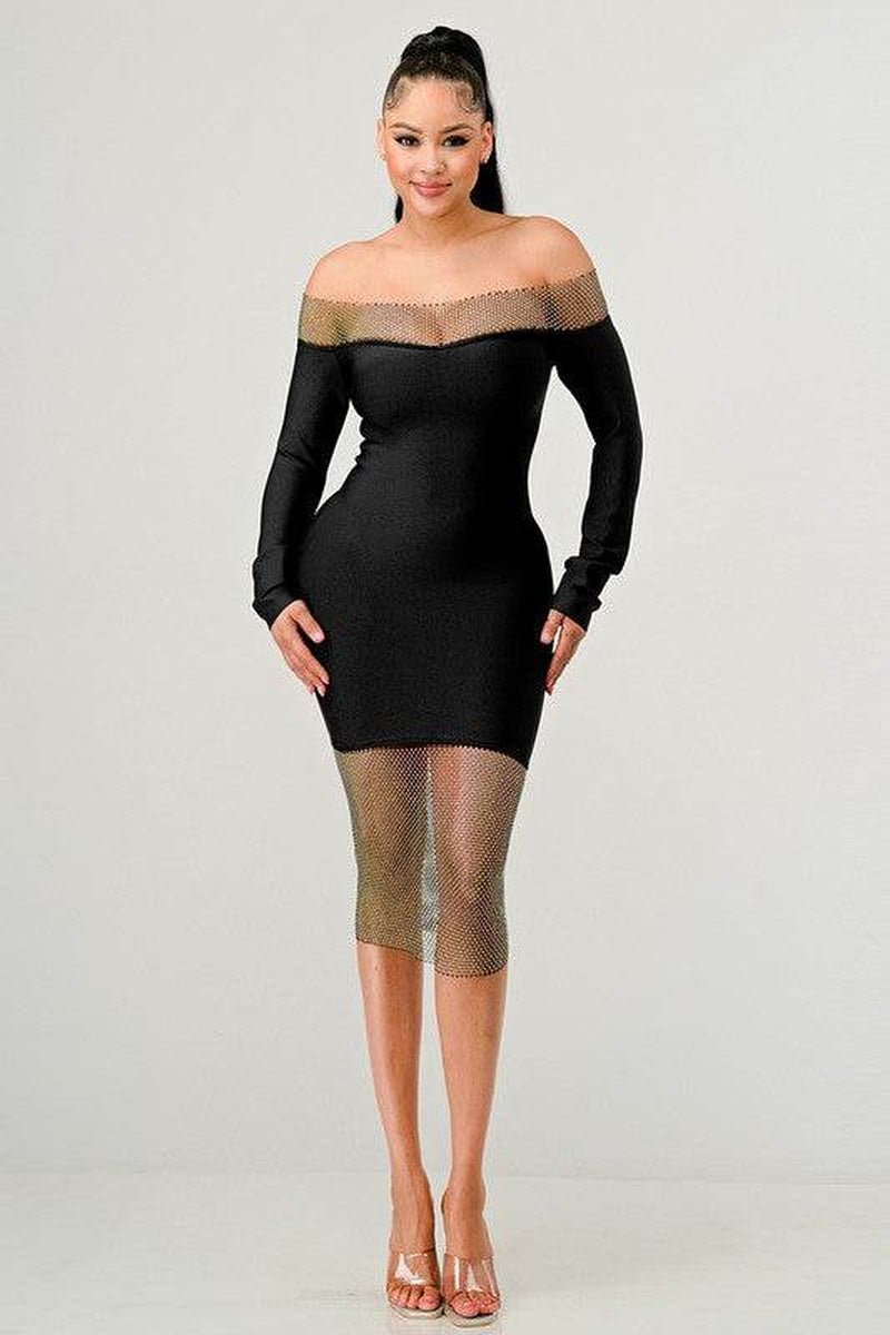 CLASSIC BANDAGE DRESS - TrendNest
