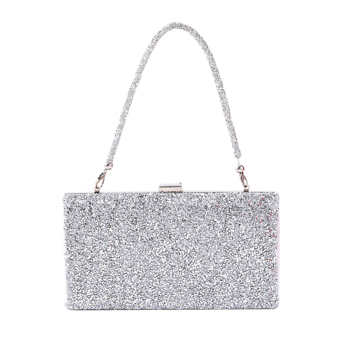 Diamond Evening Clutch Bag for Women with Rhinestones