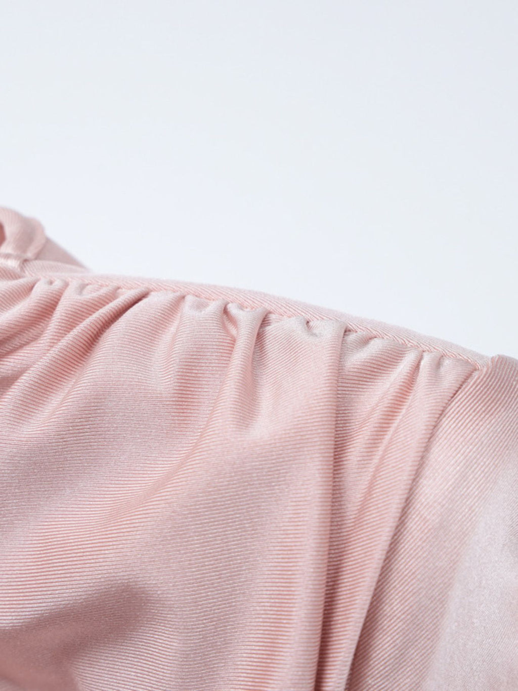 Ruched Knot Front Long Sleeve Maxi Dress - TrendNest